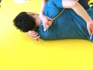 筋・関節ケアの施術風景